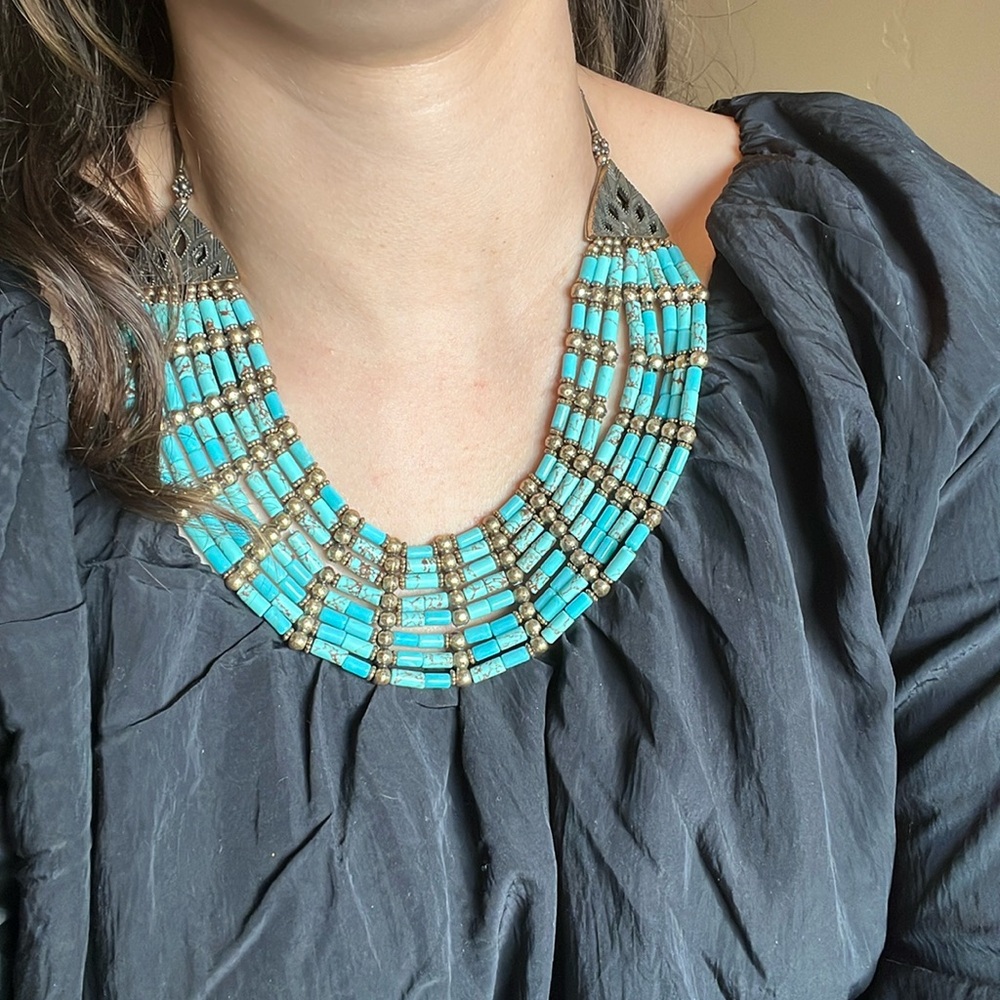 Lucky Brand Turquoise Necklace